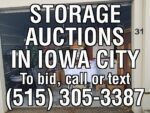 Storage Auctions in Iowa City